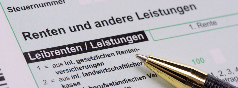 Bei der Steuererklärung zur Rentenbesteuerung unterstützt Effizienta Steuerberatungsgesellschaft mbH in Berlin Johannisthal